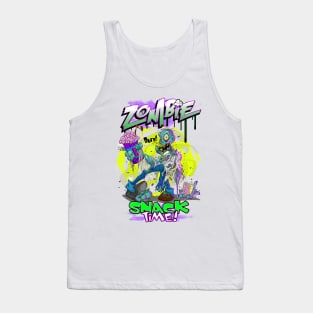 Zombie snack time Tank Top